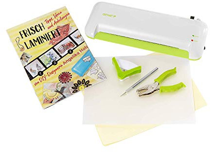 GENIE 4 in 1 Laminier Kreativ Set Bastelset Laminiergerät Bastelpaket Kreativset Bastelpaket Laminierfolien