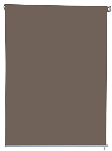 Jet-Line® | Vertikalmarkise | Balkonmarkise | Beschattung | Outdoorrollo | Sichtschutzrollo | braun | 1.2 x 2.3 m | Windschutz | Sonnenschutz | Windschutzrollo | Außenrollo | Balkon | Terrasse