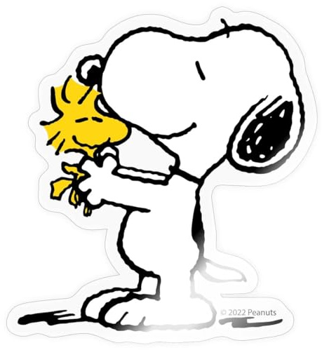 Peanuts Snoopy Und Woodstock Beste Freunde Sticker Aufkleber