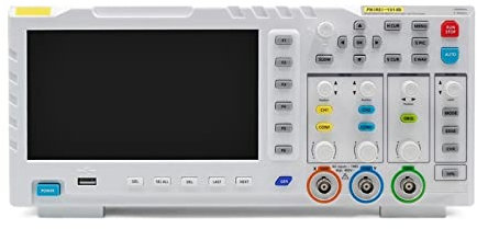wrtgerht casa Portatile Strumenti per Test Funzionali Display LCD da 7 Pollici Oscilloscopio Digitale Frequenza di campionamento 1GSa/s Oscilloscopio Analogico Frequenza di campionamento 1GSa/s