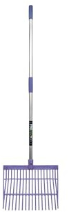 AB Tools Quality Aluminium Purple ABS Bedding & Shaving Fork Equestrian Tack Room