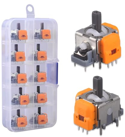 VGBUS Módulo de palanca de mando con efecto Hall, 10 paquetes para PS5, fácil de instalar, compatible con PS4, Xbox One