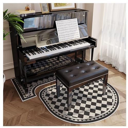 Soundproof Carpet For Piano - Non Slip Anti Slip Rug Mat, Sound Absorbing Floor Mat, Insulation Pads, Blanket For Upright Piano, Soundproofing Mat(D)