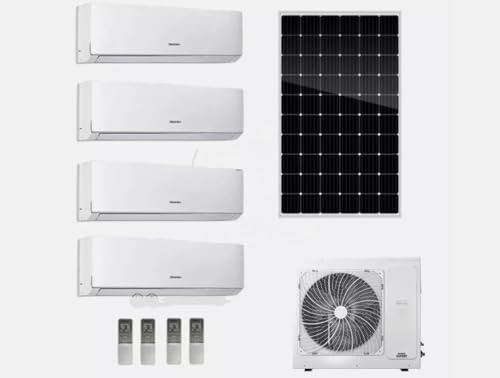 36000BTU Solar Inverter Multi 18k Zones Split Air Conditioner & Heater - 2 Zones