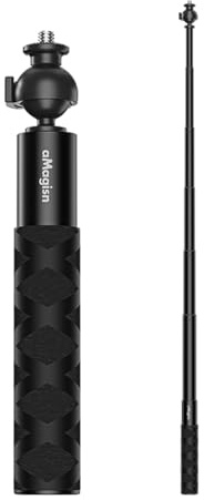 Selfie-stång stång för Insta360 X4/Ace Pro/Ace/One RS/X3/X2 sportkamera selfie-stick 1/4 anslutning actionkamera tillbehör (70 cm)