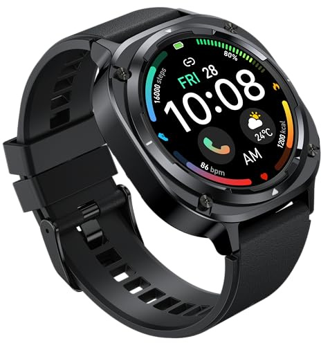 TIMU Smart Watch for Men Answer/Make Calls, 140+ Sports ModeOutdoor Smartwatch
