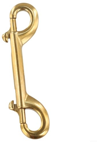 Gancio a scatto in acciaio inossidabile 316 per Equilibratore, cinture di peso e altri attrezzi subacquei, meccanismo di chiusura sicuro (115 mm)
