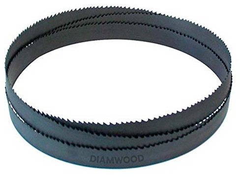 Diamwood Lame de Scie à Ruban Métal PAE 2110 x 20 x 0,9 x 6/10 TPI N Pas Variable - Bi-Métal M42 - Idéale pour Découpe Précise des Métaux Durs et Résistants, Haute Durabilité