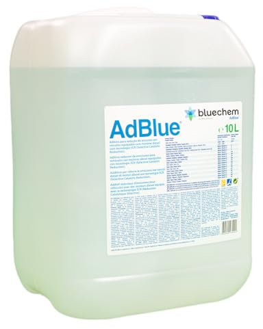 AdBlue - Solución de urea aditiva para tratamiento de gases de escape SCR, 10 litros con boquilla