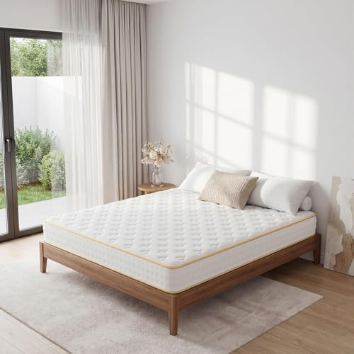 Stanew Matelas 140x190 Mousse 18 cm et Mousse A Mémoire Matelas,Parfait Soutien Haute Resilience Ultra Respirante, Réversible à Deux Faces (140 * 190 * 18)