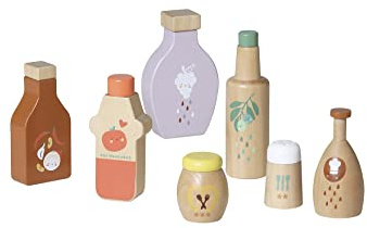 VERTBAUDET Gewürze für die Spielküche, Holz FSC® beige