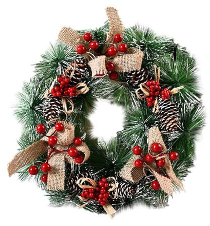 Sunfashion Halloween-Kugeln,Der Kranz Für Die Weihnac Thanksgiving Fall Wreath Holzkranz Thanksgiving Fall Wreath Türkranz Eukalyptus Haustür Kranz Deko