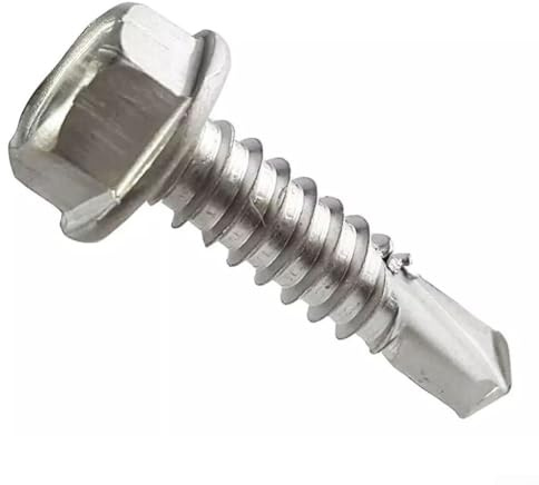 Premium 200 Pcs of Stainless Steel Self Drilling Screws for Fastening in Diverse Situations