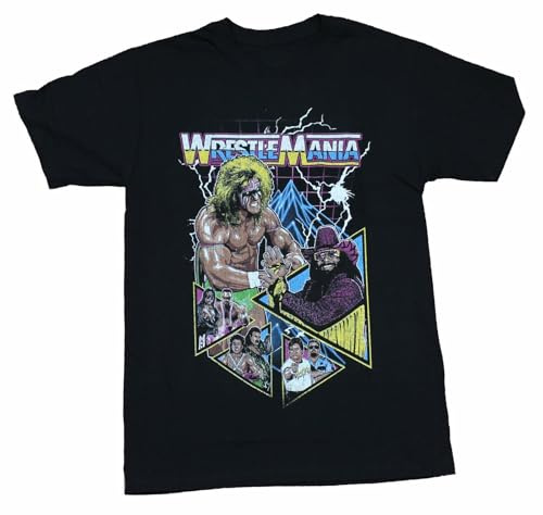 AEZWLTCCD Mens T-Shirt Ultimate Warrior Macho Man More Poster