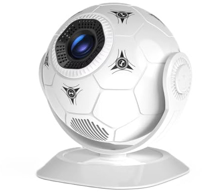 Proiettore HY300 Pro+ con altoparlante integrato da 5 W, 1920 x 1080p, Android 11, 8000 lumen, WiFi 6, BT5.4, portatile, per esterni (HY300F)