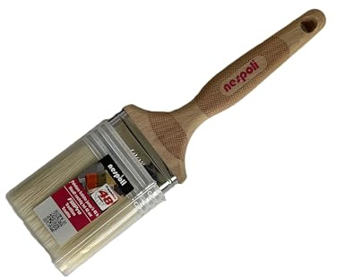 NESPOLI Flachpinsel aus FSC® Holz und Kunstfasern Fillpro, 65 mm, mit Freshbox