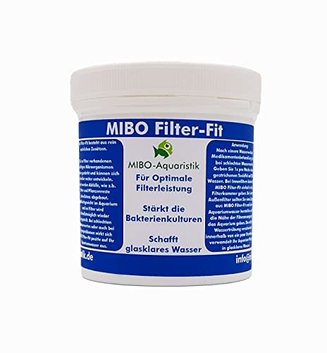 MIBO Filter-Fit 200g Aquarium Pflege Filteraktivator Filterbooster Filterstarter