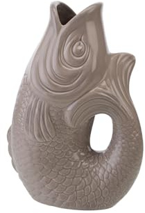 Gift Company - Monsieur Carafon - Vase - Blumenvase - L - Sandstone - 2,7 Liter - 21x12,2x30,7cm