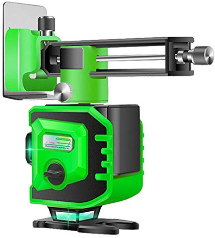 Self-Leveling Lazer Leveling, Tile Ceiling Floor 8/12 Lines Laser Level, Vertical Cross Blue Laser Green Laser Lines Class 2 Standard, (High-Precision Integrated Machine),F