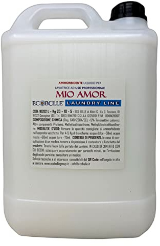 Luxury Line Ecobolle: Ammorbidente ULTRA PROFUMATO Mio Amor, Qualità Superiore (5KG)