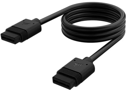 Corsair iCUE LINK Kabel - 600mm Gerade - Schwarz
