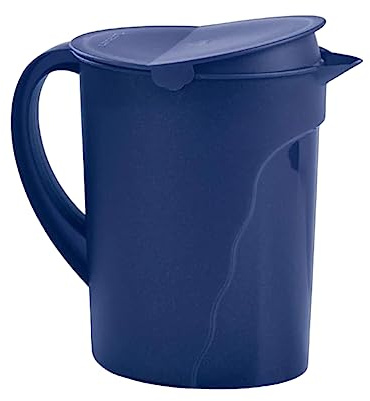 Tupperware Impressions - Jarra de galón, color azul marino