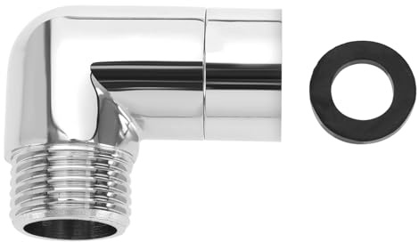 eMagTech Shower Elbow Adapter Shower Head 90 Degree Elbow Adapter Shower G1/2 Elbow Connector Shower for Hand Showers Wall Mounted Showers Shower Accessories