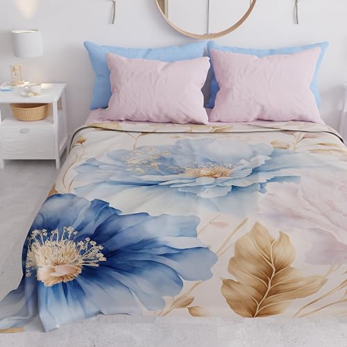PETTI Artigiani Italiani - Drap de Protection en Microfibre Multi-Usage Anti-Taches 260x270 cm, Housse de Canapé, Couvre Lit, Couverture de Canape, Marseille, 100% Made in Italy