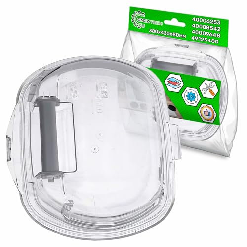 Depósito de Recogida de Condensados para Secadora de Ropa 415 x 380 x 85 mm con Código Original 40006253 40008542 40009648 49125480 para Candy para Hoover - Garantía de 5 Años - ONIX TECH