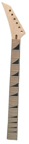Gitarrenhals 24 Bünde Ahorngriffbrett DIY Umgekehrte Kopfbindung