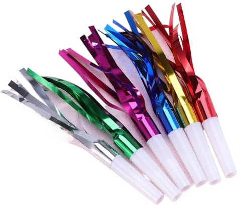 100 silbatos de plástico for fiestas, ideales for hacer ruido. Juguetes for niños, perfectos for Navidad, bodas y cumpleaños Para Cumpleaños Celebraciones