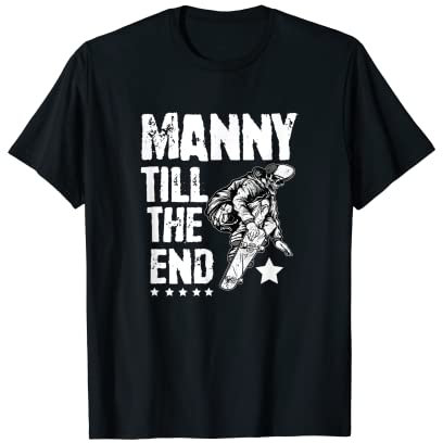 Manny Till End Skateboard Waveboard Longboard Skater T-Shirt