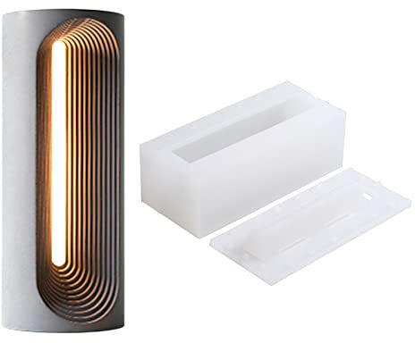 Molde de silicona concreto Lámpara creativa que hace el molde del cemento del kit para las herramientas de la decoración cas