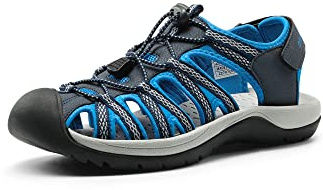 DREAM PAIRS Sandali Sportivi da Esterno da Uomo Sandali da Spiaggia Sportivi Estivi Casual,Size 47,Marina Militare,160912-M-NEW-E