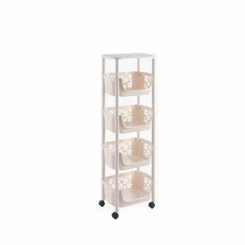 EXKURPOO Bar Cart Trolley Kitchen Island Bar Cart Partitions Fruit Basket Kitchen Island Restaurant Outdoor Balcony Furniture