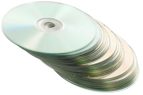 OSALADI 30 pezzi Dischi CD Riflettenti Doppi Uso per Decorazioni da Giardino e Dissuasori per Uccelli Resistenti e Adatti Balcone Tetto e Area Verde