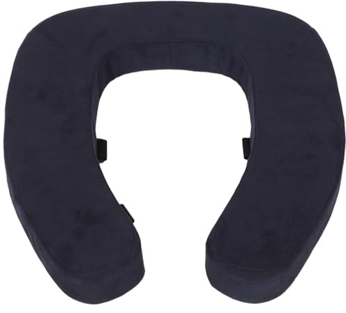 MUSISALY Asiento Acolchado para Inodoro para Adultos y Personas Mayores, Funda de Tela Suave y Gruesa, Elevador Cómodo y Cálido para Baño en Invierno, Tamaño 40x36.5x5 Cm