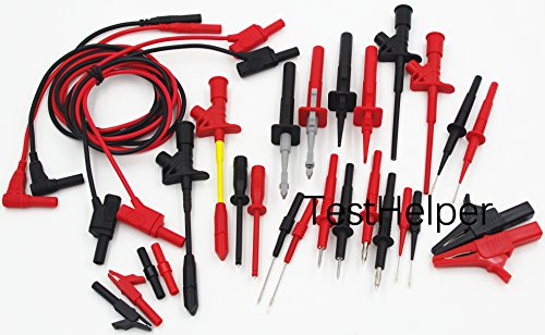 TestHelper Test Lead Set,4mm Banana Plug (TH-16-KIT)