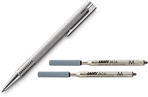 Lamy Kugelschreiber Logo Modell 206 (+ 2 Ersatzminen, A)