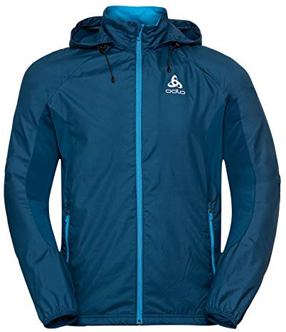 Odlo Herren Jacke Jacket IRBIS ELEMENT X-WARM, poseidon, L, 612452