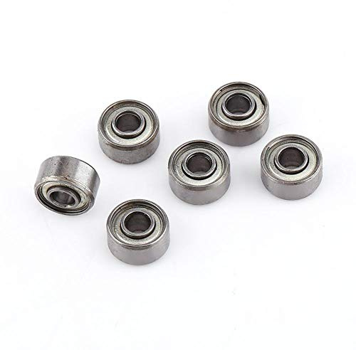 693ZZ Micro Kugelllager Stahl Rillenkugellager Doppel Schild Miniatur Lager 3 x 8 x 4mm, 10 Stück