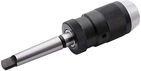Kedless Chuck, 1-16 mm sin llave Portabrocas de torno sin llave autoapriete sin llave y eje MK4 para torno/fresado CNC, prensa de taladro