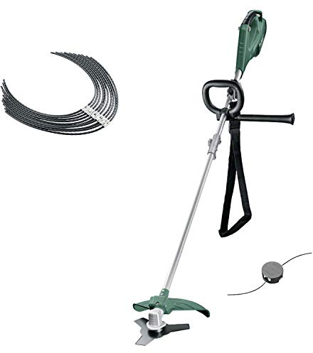 Bosch Strimmer AFS 23-37 (950 W, three-prong blade, spool for cutting line, 3x cutting lines, auxiliary handle, protective guard) + Bosch Extra Strong Cutting Thread for AFS 23-37 Brush Cutter
