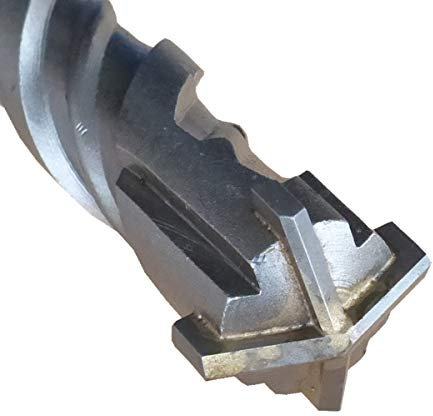 Masonry Drill SDS Plus Drill Bit Diameter 18 mm x 600 mm Hammer Drill Quadro-X for Masonry