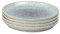 Denby - Halo Speckle Dinner Plates Set of 4 - Grey, Neutral Patterned Coupe Dishwasher Microwave Safe Crockery 26cm - Glazed Ceramic Stoneware Tableware - Chip & Crack Resistant