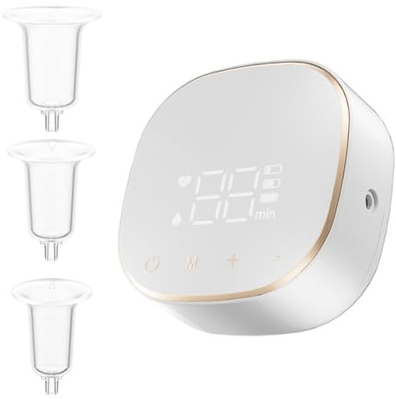 MANDDLAB Corrector de Pezones Invertido EléCtrico Niplette PortáTil Corrige Pezones Planos e Invertidos con Facilidad para Ayudar una la Lactancia Materna-C