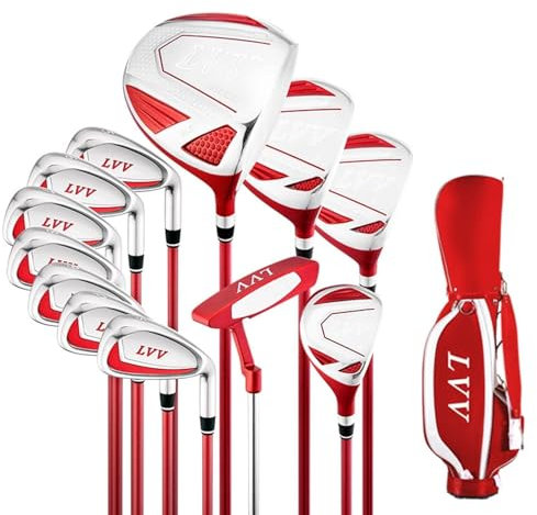 Golfschläger, Damen-Queue, geeignet for Golfschläger-Enthusiasten, Design mit niedrigem Schwerpunkt, solide Haptik, Carbonschäfte, geeignet for Anfänger und fortgeschrittene Spieler