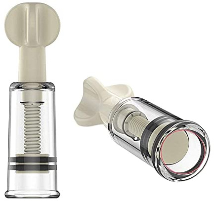 Vacuum Suction Cup Breastfeeding Mother and Women Nipple Suckers for Flat Shy and Inverted Nipples Cups (2 Cups)