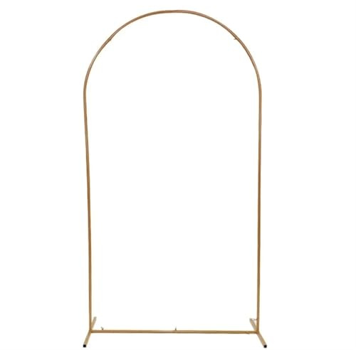Ayztantine Arco per Palloncini Struttura 7.2FT Wedding Arch Holder Metal Backdrop Frame Balloons Flower Stand Wedding Birthday Party Garden Decoration Props Accessories(5FT(65x150cm))