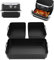 Gachiwar Silikonform für Heißluftfritteuse, Silikonformen für Ninja AF500EU / AF500EUCP, Silikon Airfryer Zubehör für Foodi Flexdrawer Dual Zone 10,4 Liter, Leicht zu reinigen (3 Stück, Schwarz)